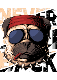 Pugs Rockeros y Patriotas